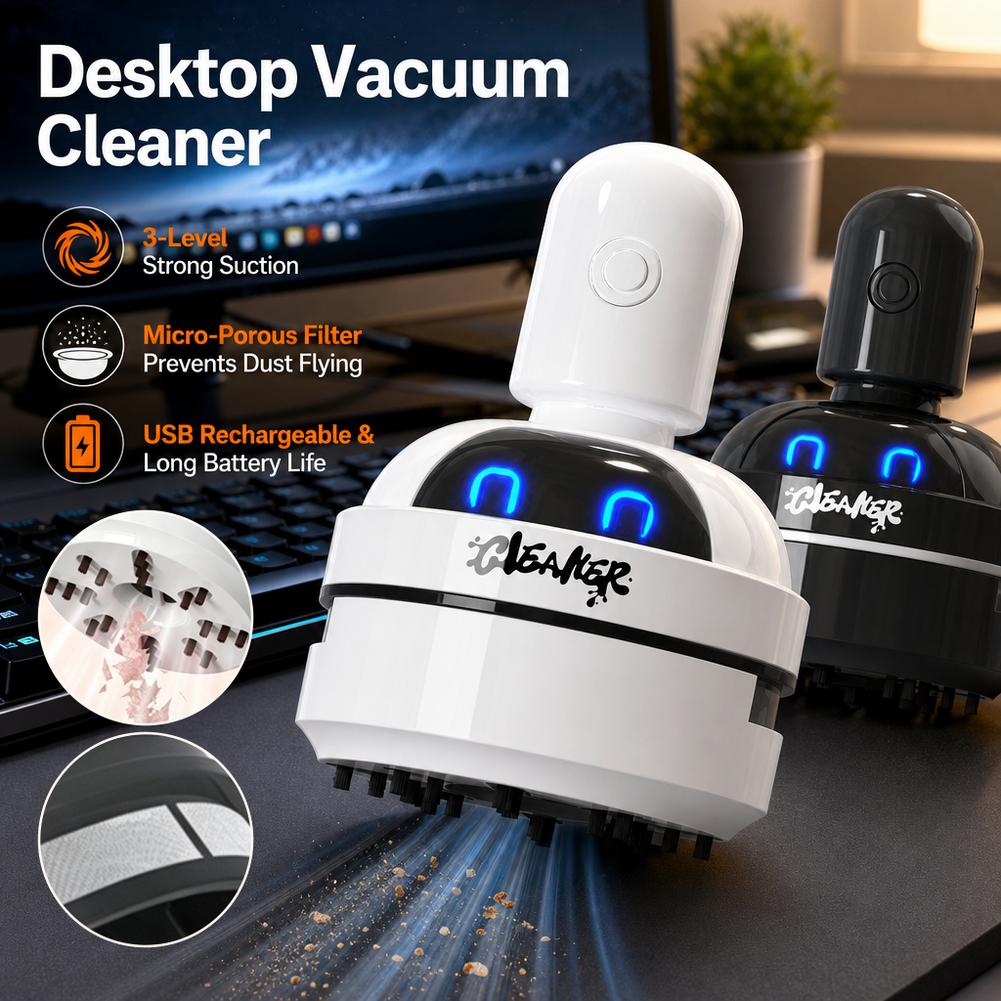 Vacuum Chamber Small - Aspirador de pó portátil recarregável para